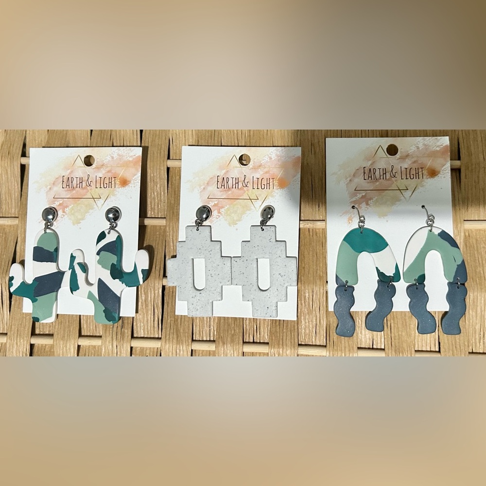Clay Earrings